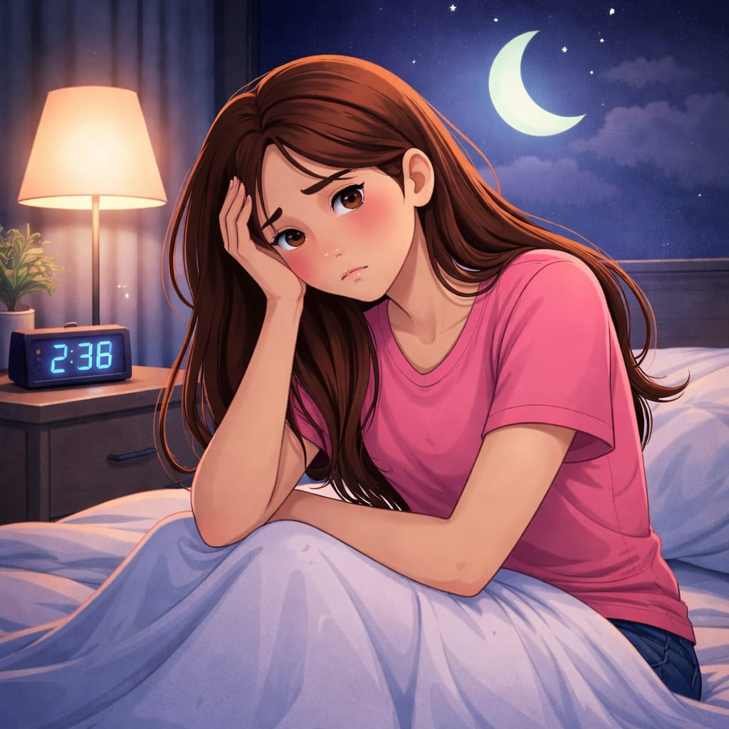 생리 주기와 수면의 관계