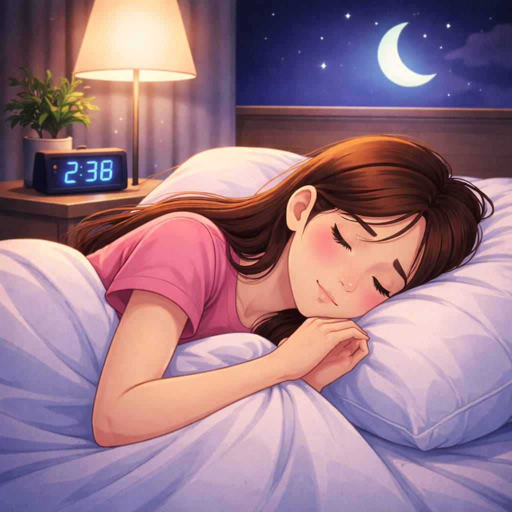 생리 주기와 수면의 관계