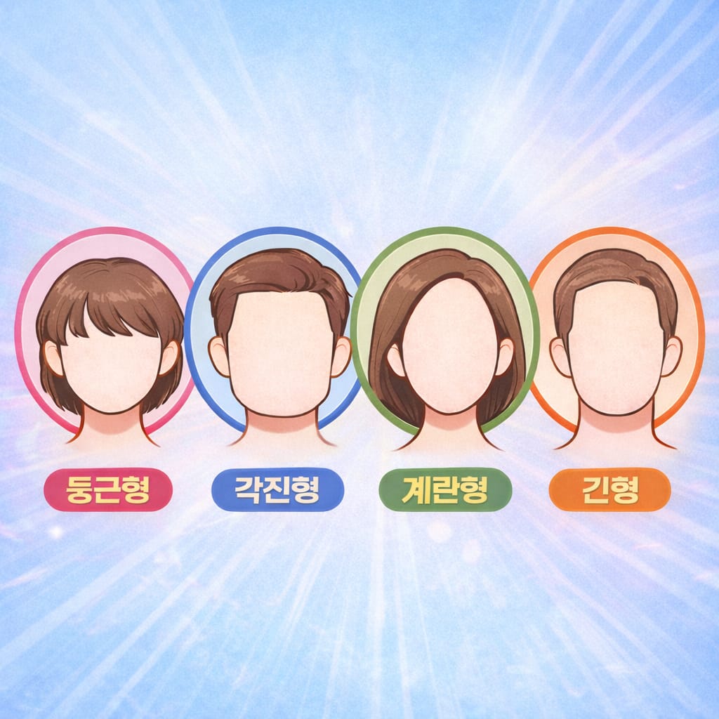 내 얼굴형에 맞는 헤어스타일