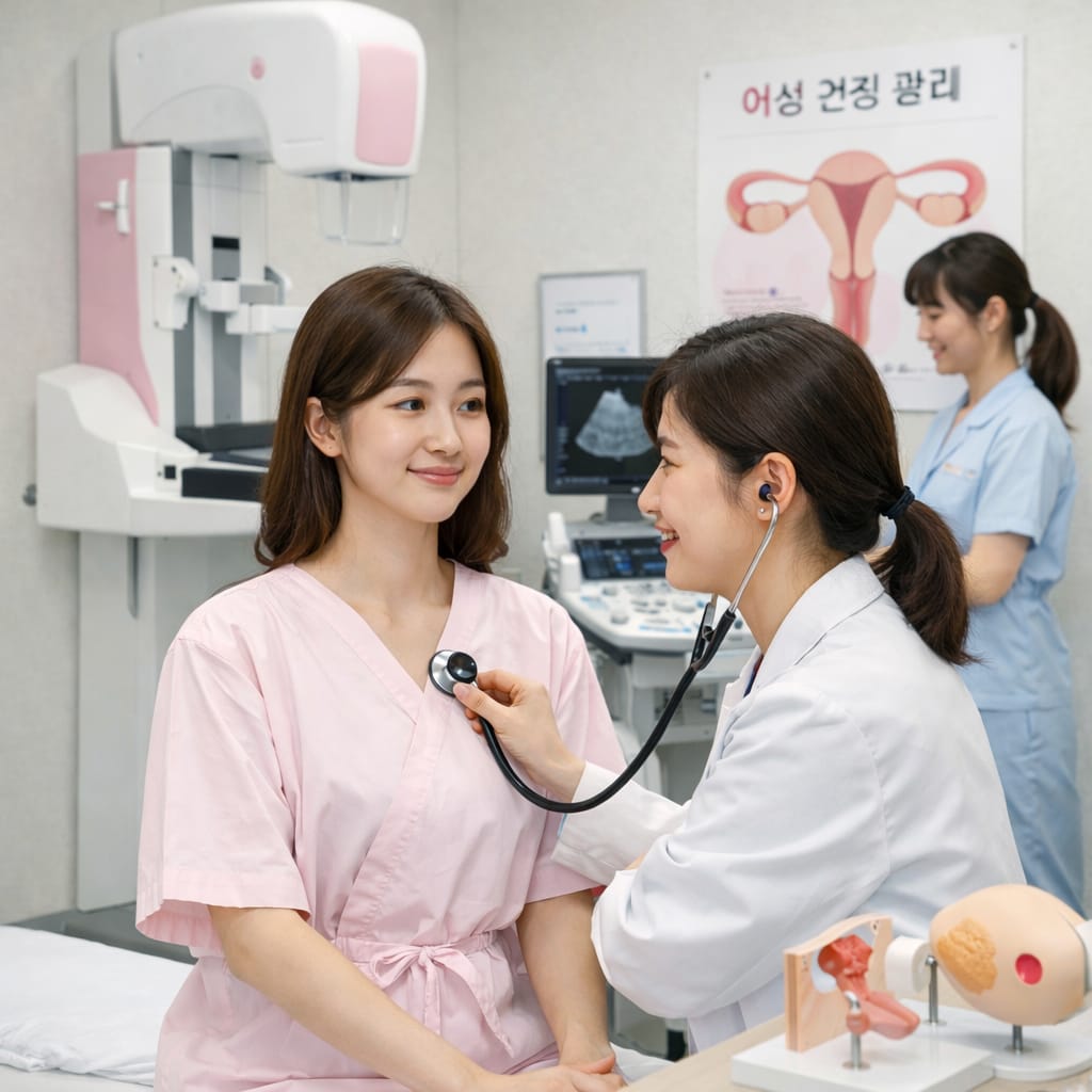 나이별 여성 건강검진