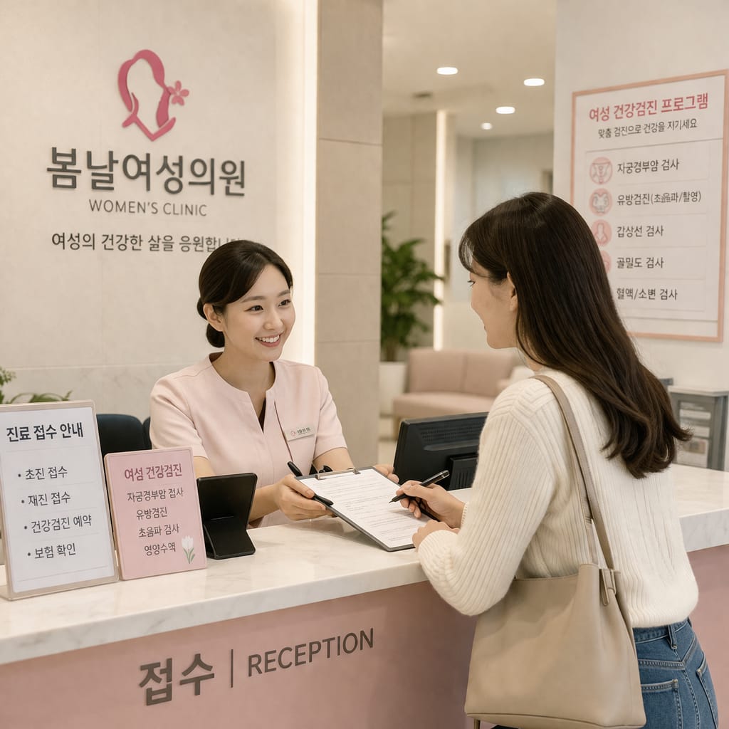 나이별 여성 건강검진