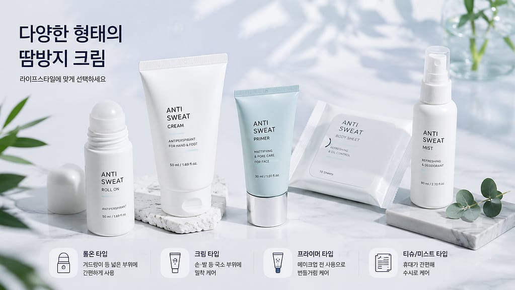 땀 방지 크림