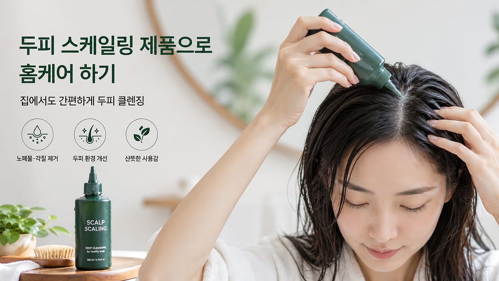 여름 지성 두피