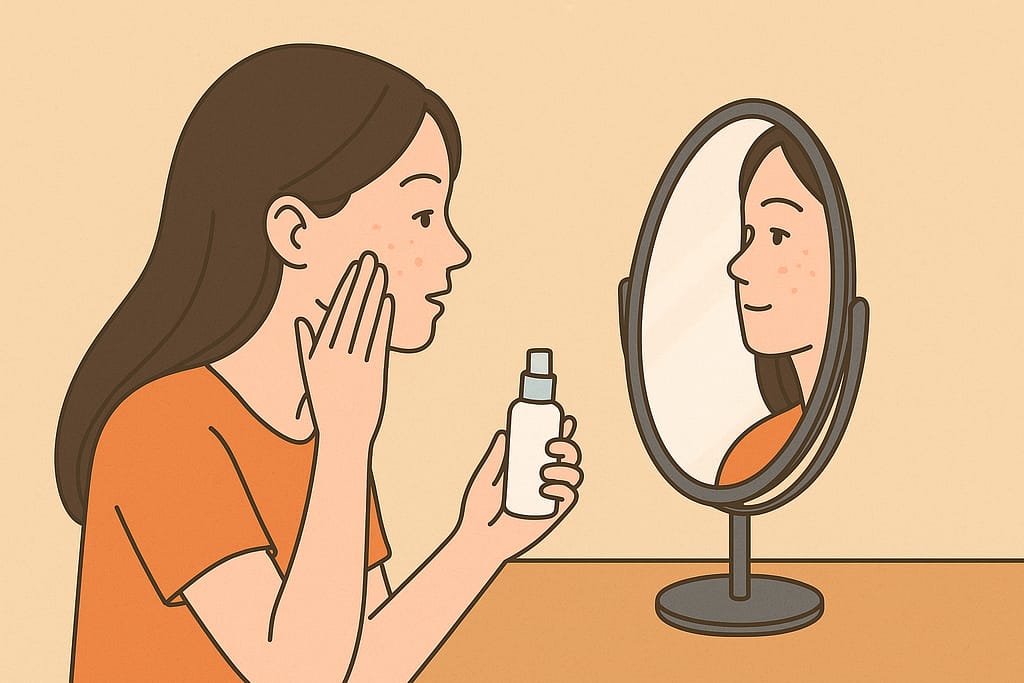 성인여드름 멀어지는 스킨케어