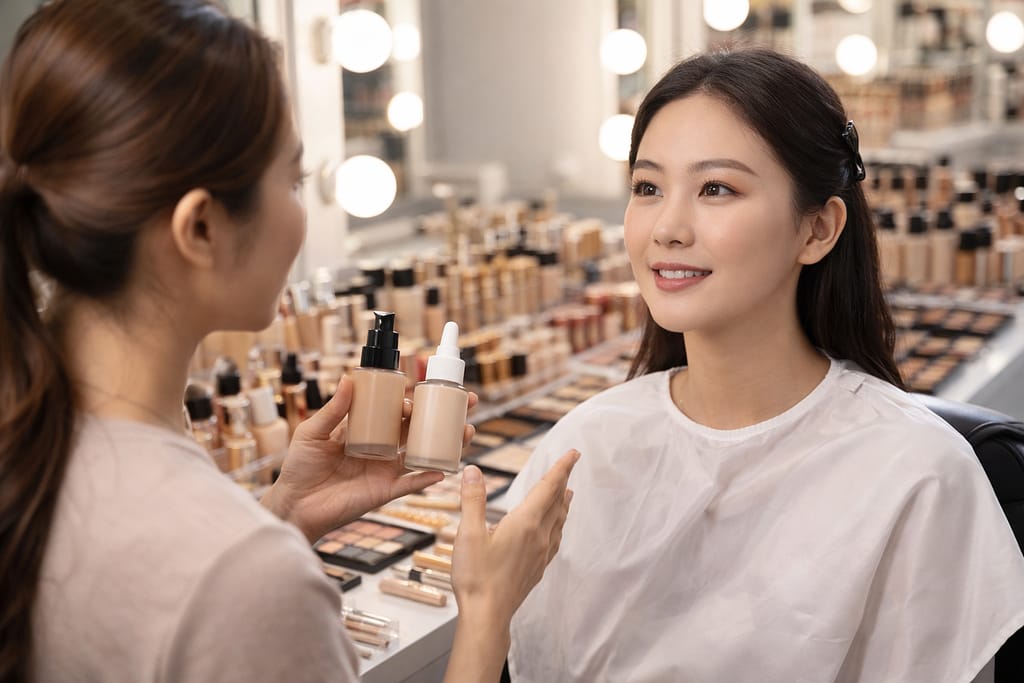 베이스 색조 고르는 법