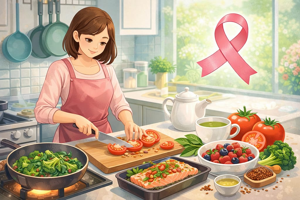 유방암 예방에 좋은 음식