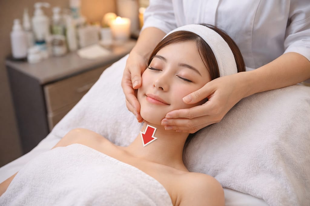 얼굴 작아지는 경락마사지