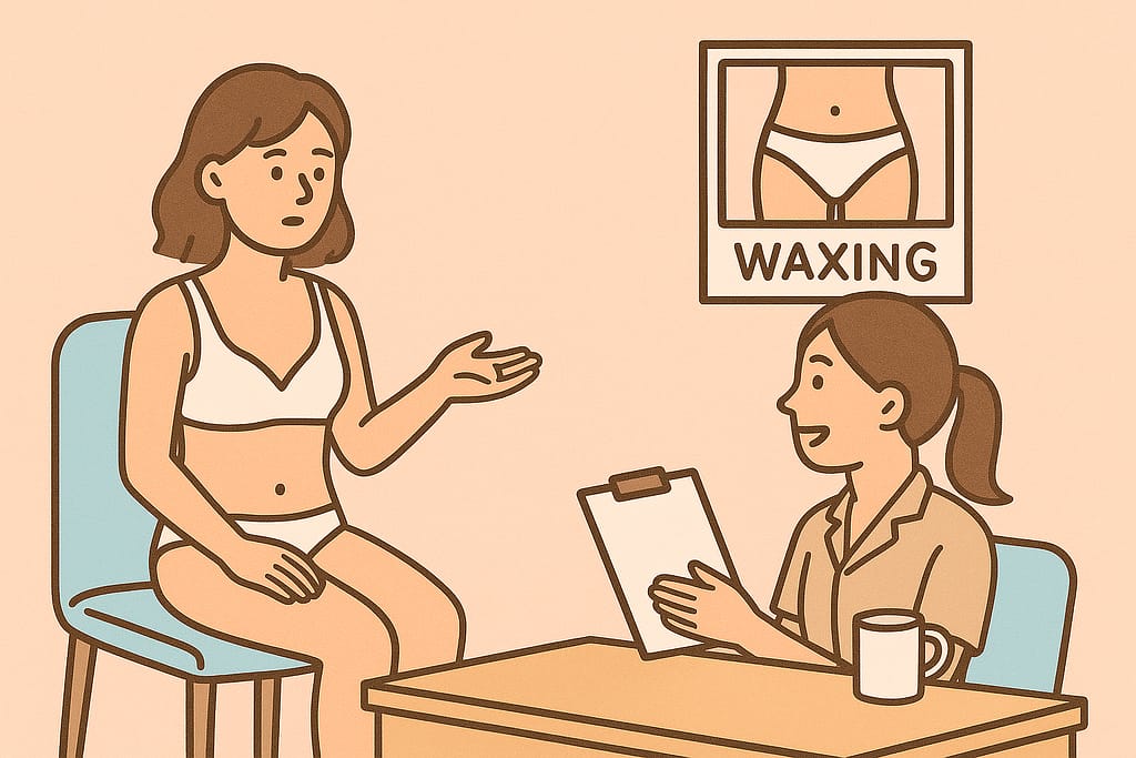 셀프 브라질리언 왁싱