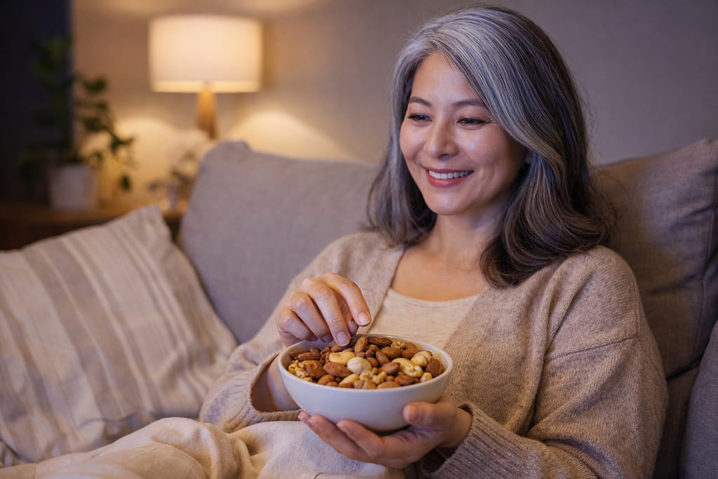 흰머리에 도움되는 간식