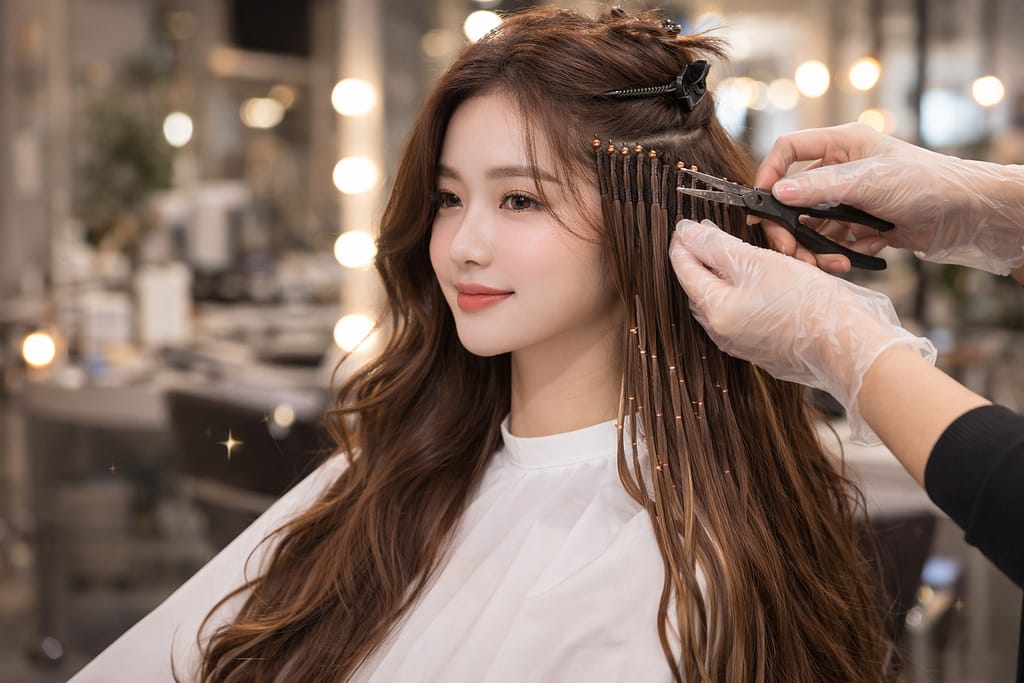 붙임머리 관리하는 방법