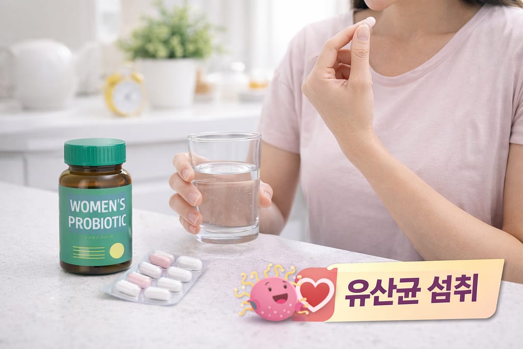 질 유산균 고르는