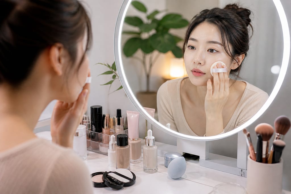 모공 안 가려지는 이유는