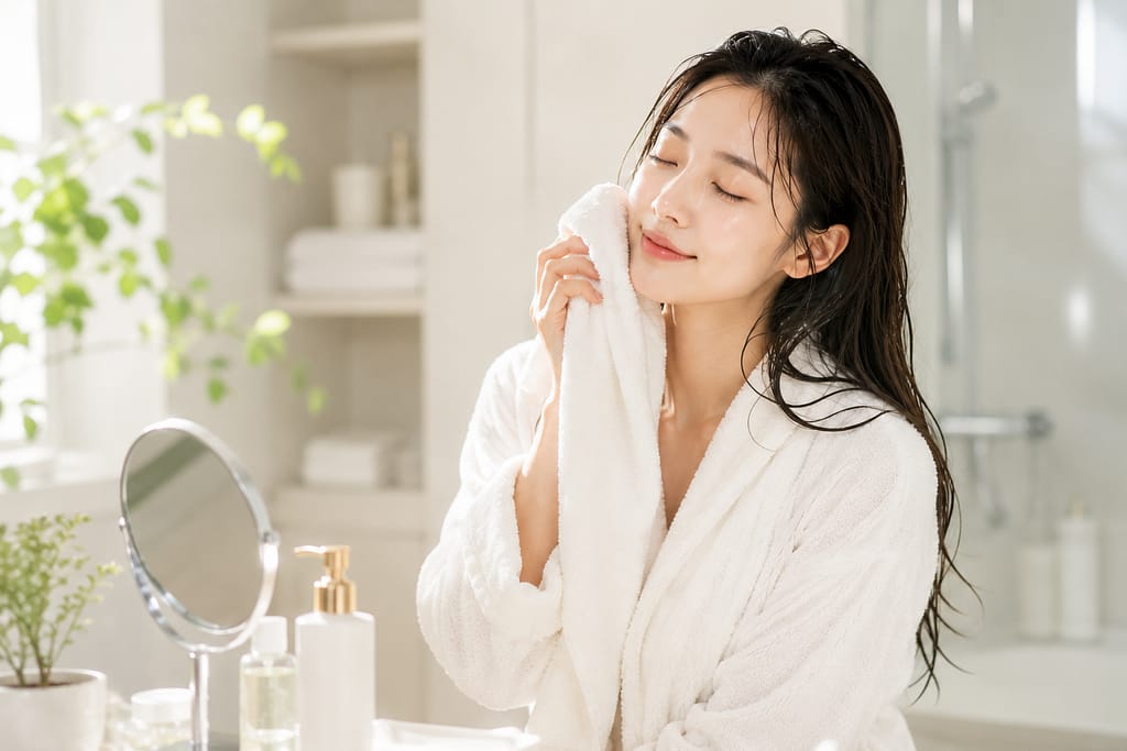 여름 피부 체온