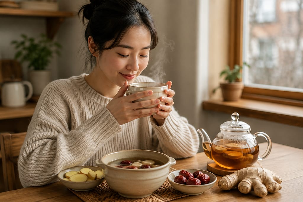 몸이 차가운 여성이라면