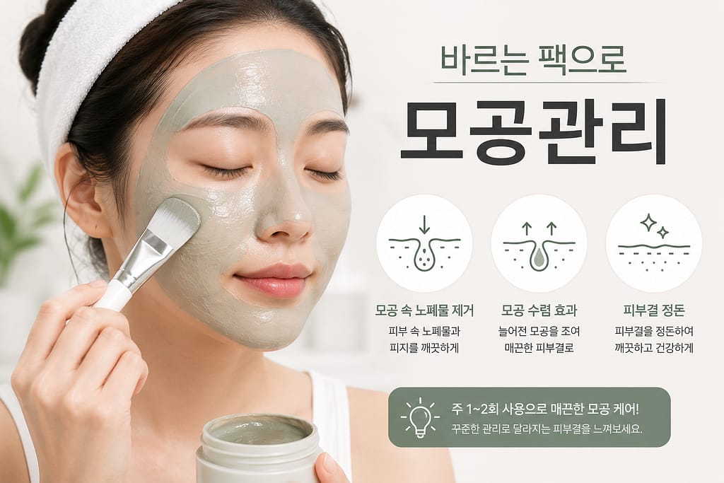 모공이 늘어나는 습관