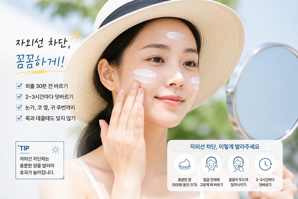 모공이 늘어나는 습관