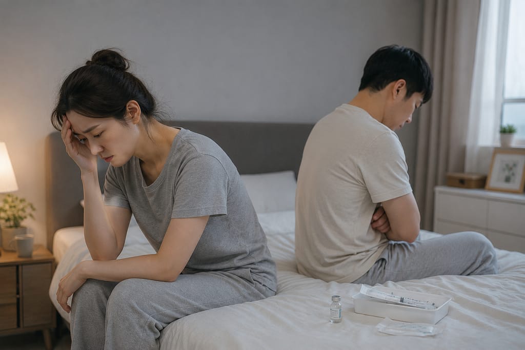 시험관 시술 중 감정변화
