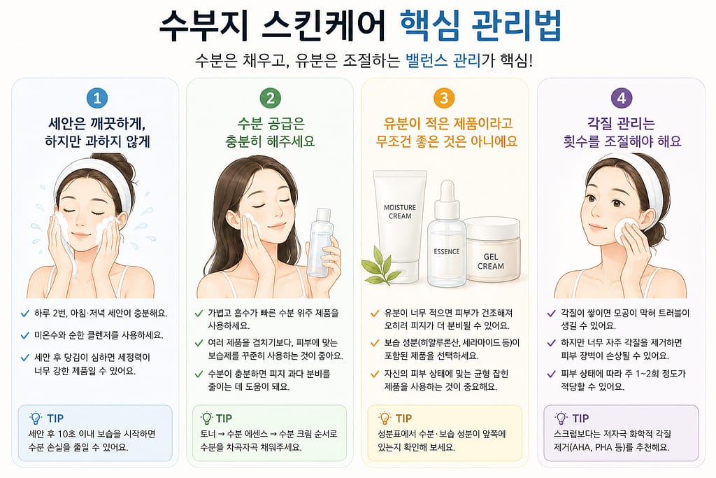 수부지 스킨케어