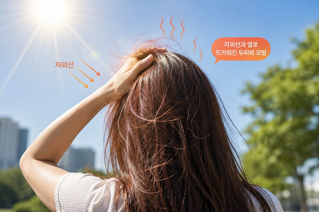 여름 헤어 관리