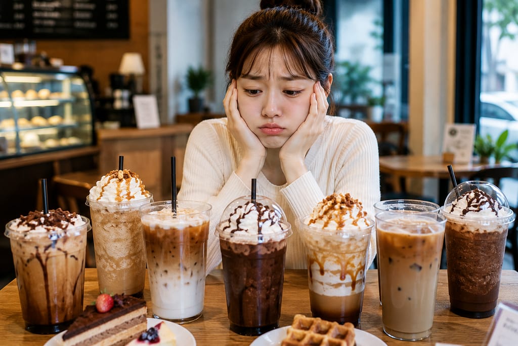 아이스커피 많이 마시면 붓는 이유