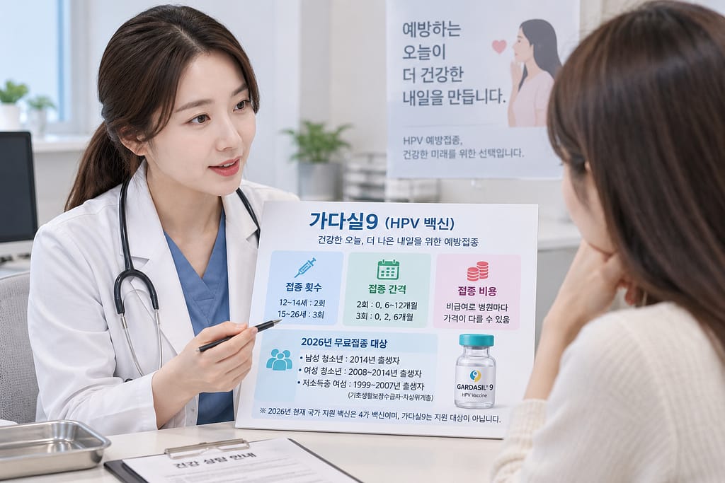 가다실9 가격