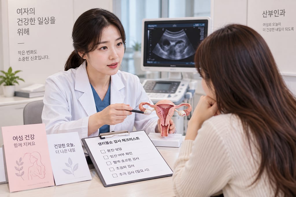 생리불순 검사