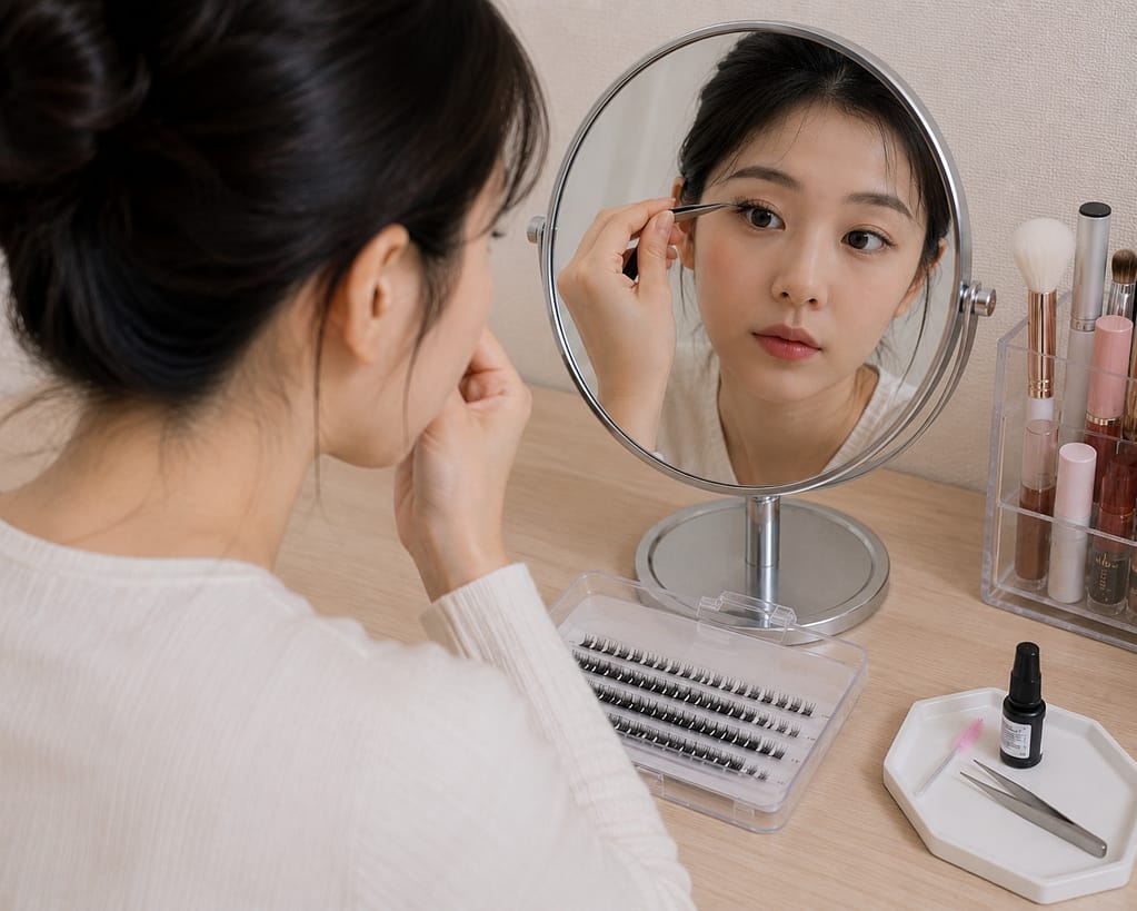 속눈썹 셀프 연장법