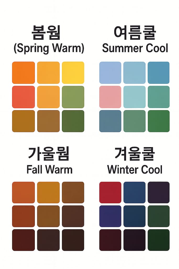 셀프 퍼스널컬러 테스트